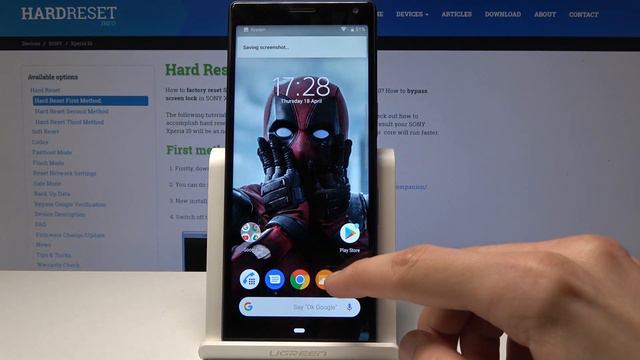 SONY Xperia 10 SCREENSHOT / How to Capture Screen in SONY смотреть онлайн