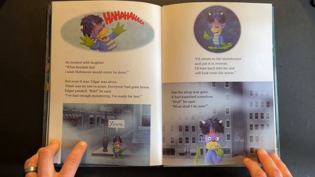 THE MONSTERATOR (Kids Halloween book read aloud) смотреть онлайн