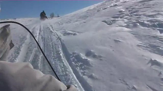 На снегоходе по Лаго-Наки