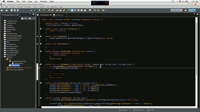 Как создать плагин для Minecraft #4 | Команды [Bukkit Coding] смотреть онлайн