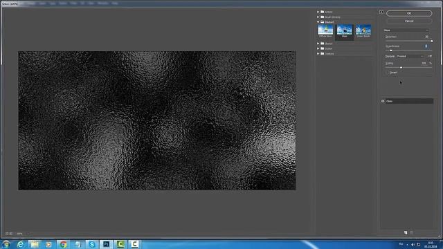 Создание текстуры металла в Photoshop смотреть онлайн