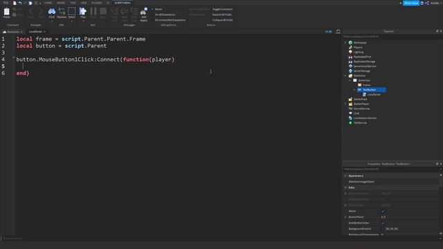 Roblox Studio Tutorial | Local Player Freezing System with a GUI Text Button | Coding Tutorial смотреть онлайн
