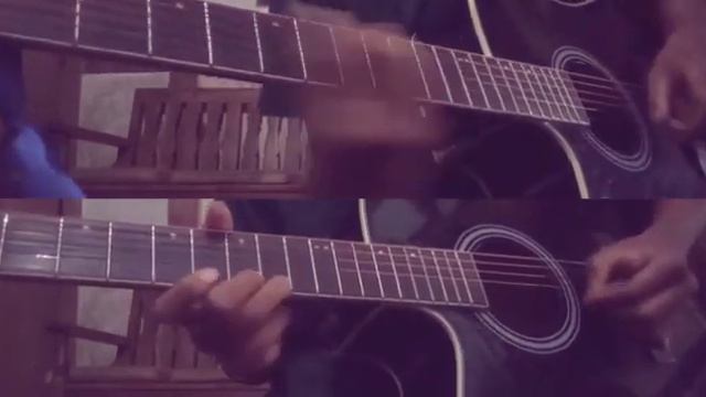 Hindi song play Guitar by Banang R Sangma смотреть онлайн