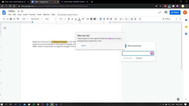 How To Add Voice Notes in Google Docs смотреть онлайн