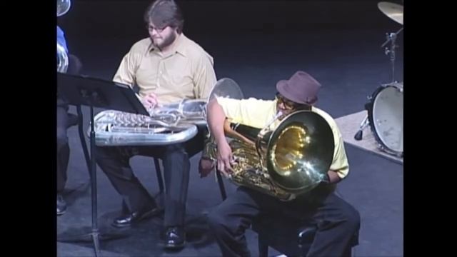 UNITUBA meltdown with tuba solo by Jon Sass, смотреть онлайн