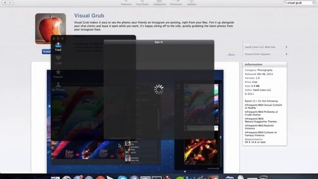 Как запустить Instagram на Mac OS X смотреть онлайн