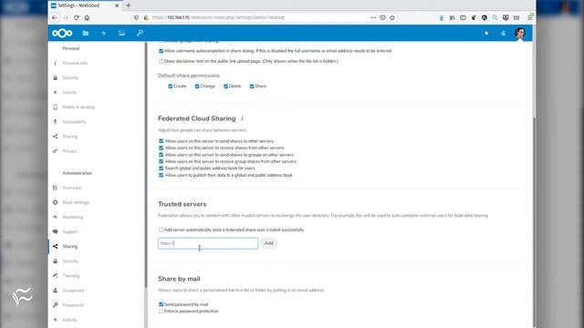 How to add and use a trusted server on Nextcloud смотреть онлайн