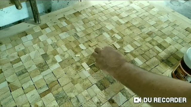 кухонный стол из торцовых спилов своими руками смотреть онлайн