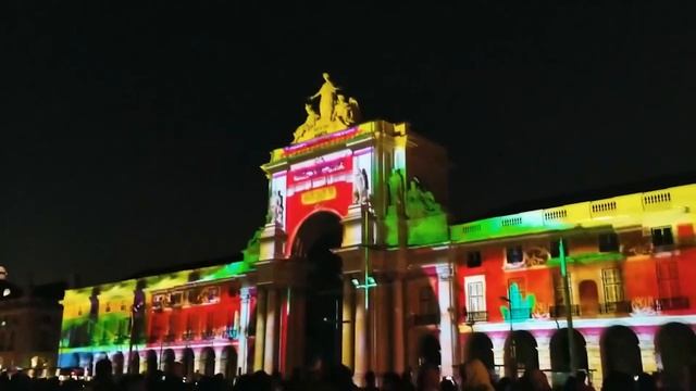Video mapping Lisboa Portugal смотреть онлайн