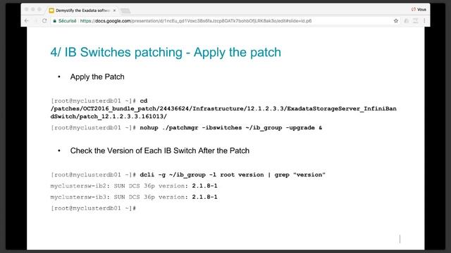 Demystify the Exadata software maintenance by Fred Denis смотреть онлайн