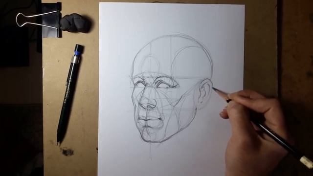 REILLY METHOD PORTRAIT DRAWING | how to draw portait смотреть онлайн