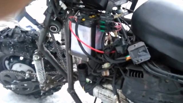 мотоциклы 2х2 STORM зимой/motorcycles 2x2 смотреть онлайн