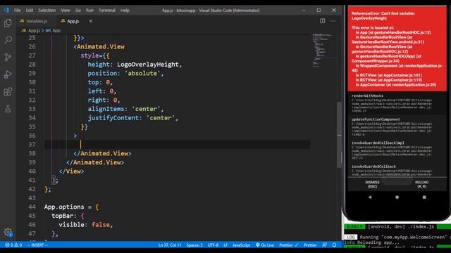 Logo Placement - react native ui design смотреть онлайн