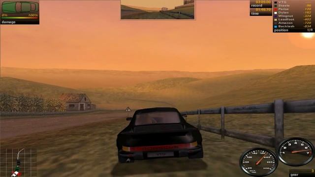 NFS Unleashed Porsche 2000 911Turbo Tournament Normandie [VintageGames] смотреть онлайн