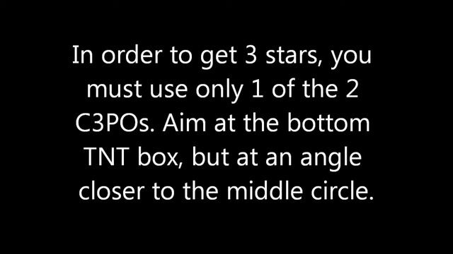 Angry Birds Star Wars Bonus Level 1 - How to get 3 Stars смотреть онлайн