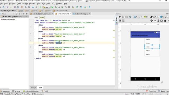 Android Tutorial: Bottom Navigation View 2020 смотреть онлайн
