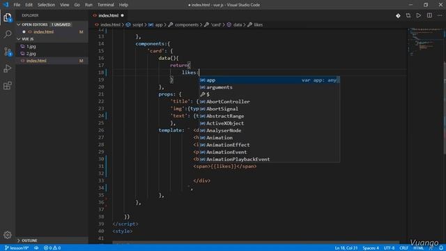 تعلم Vue js ببساطة - component emit - الدرس التاسع عشر смотреть онлайн