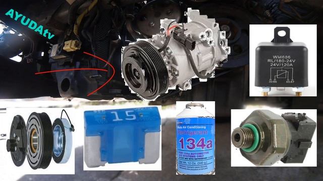 COMO SABER SI EL COMPRESOR DE MI CARRO FUNCIONA - O YA NO смотреть онлайн