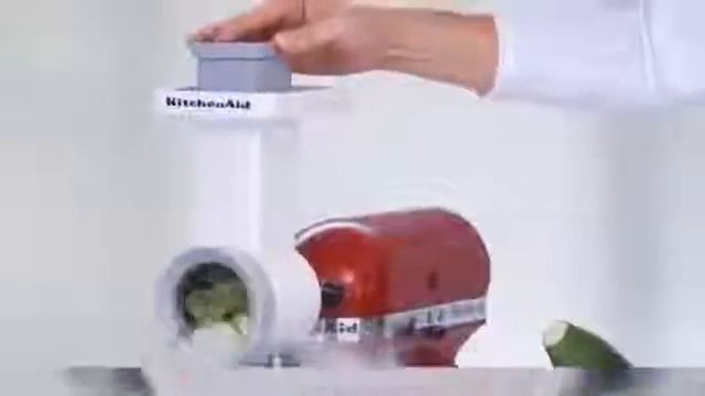 Презентация насадки-овощерезки KitchenAid MVSA