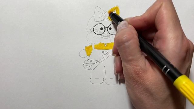 Как нарисовать Уточка Лалафанфан | Рисунки для детей | Lalafanfan #лалафан смотреть онлайн