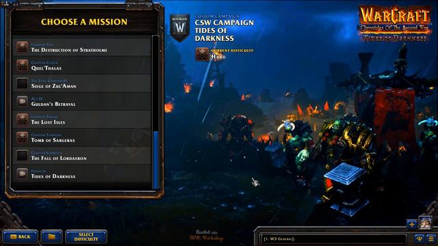 Warcraft Chronicles of the Second War - Tide of Darkness - A BUGGY END! смотреть онлайн