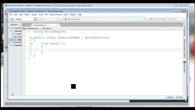 C# break Statement | C# continue Statement | How to optimize memory in C# - Unity C# Scripting 27 смотреть онлайн