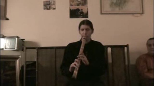 сякухати , shakuhachi , 尺八 , хонкёку 奥州薩字 ( Осю Саси) смотреть онлайн