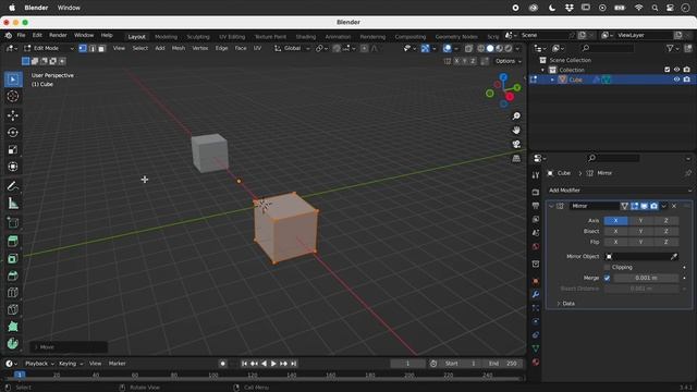 How to Fix Broken Blender Mirror Modifier смотреть онлайн