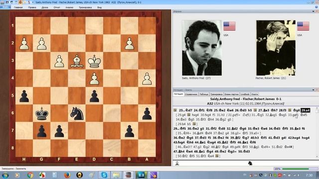 Шахматы. ШЕДЕВР эндшпильной техники Бобби Фишера! смотреть онлайн