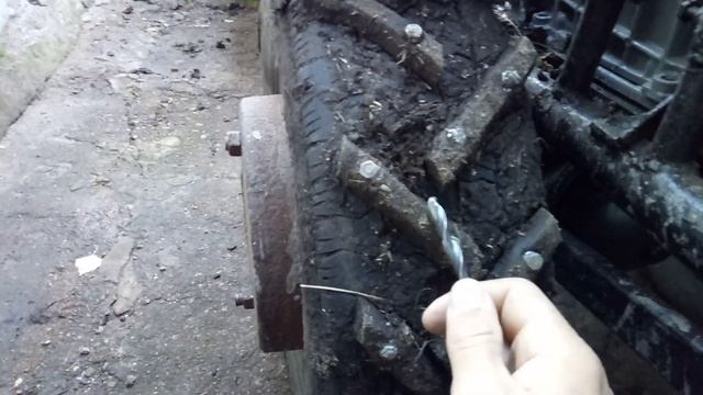 Грязевая резина на мотоблок своими руками. смотреть онлайн
