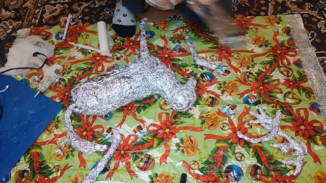 Сказочный олень своими руками.Новогодний олень!!! смотреть онлайн