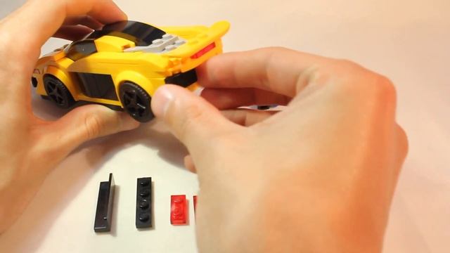 Tutorial: LEGO Speed Champions set 75909: McLaren P1 MOC modification смотреть онлайн