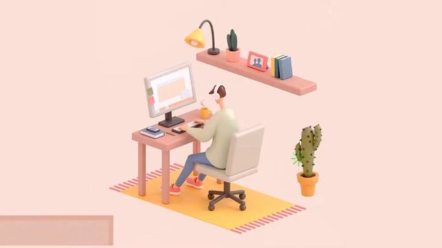 2D Animation Showreel - Wireframe Animation смотреть онлайн
