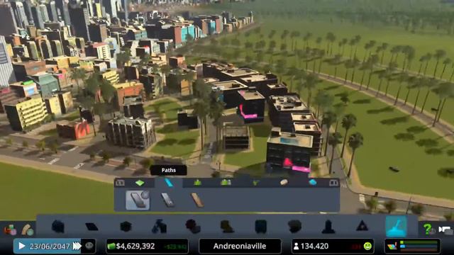 Cities Skyline - PS5 Gameplay