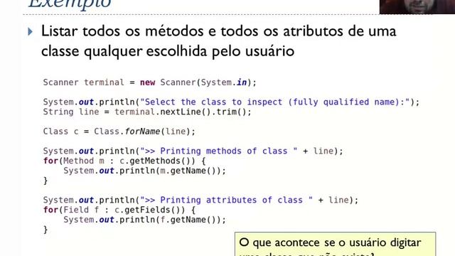 MC322 - Aula 14 Parte 2/4 - Reflection em Java смотреть онлайн