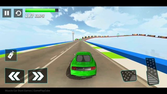 Muscle Car Stunts 2020: Mega Ramp Stunt Car Games - Android GamePlay смотреть онлайн
