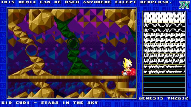[16-Bit;Genesis]Kid Cudi - Stars In The Sky【Sonic 2 Style】 смотреть онлайн