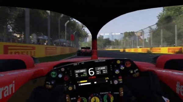F1 2019 POV Australia Gameplay | Ferrari | Formula 1 Racing | Cockpit View
