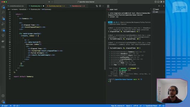 Kana Quiz in Solid.js - Parte 5 di 7 #live #livecoding #frontend смотреть онлайн