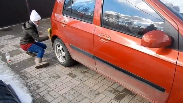 Как быстро помыть машину 0,5 литрами воды. Автополотенце Гринвей смотреть онлайн