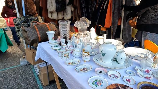 【ウィーン街歩き?Vienna Travel】ナッシュマルクトの蚤の市 その２⭕Vienna: Flea Market Naschmarkt Vol.2～Flohmarkt Wien