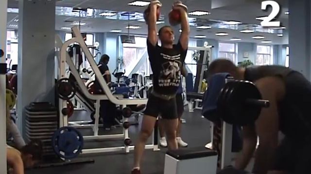[Workout #4] 2x33 kg kettlebell long cycle 3, 2 and 1 min / Денис Васильев - тренировка смотреть онлайн