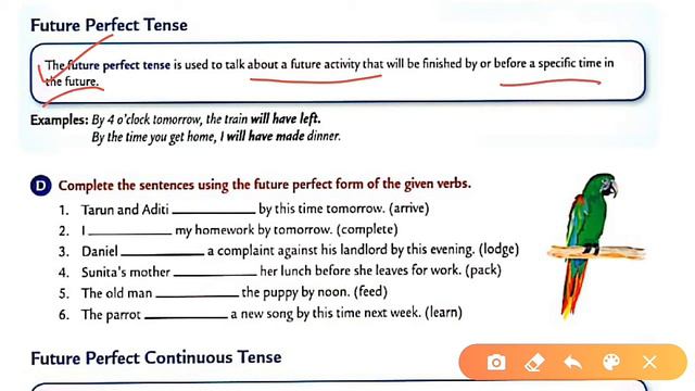 Expressing the Future | Ch-09 | Part-02 | Class-07 | Collins English grammar and compositions book смотреть онлайн