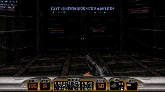 Duke Nukem 3D (100%) Walkthrough (E2L3: Warp Factor) смотреть онлайн