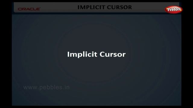 Learn Oracle | PL SQL Cursor Types : Explicit Cursor, Implicit Cursor смотреть онлайн