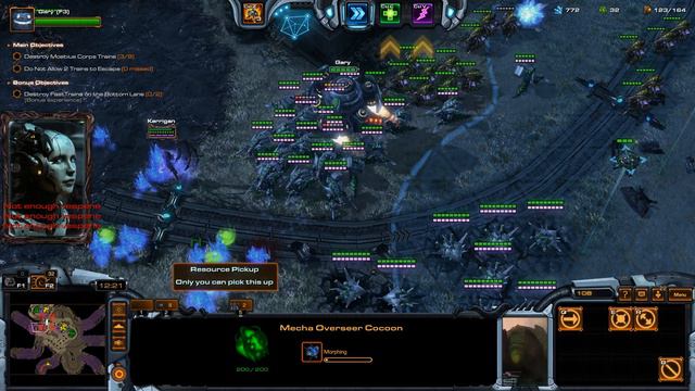 StarCraft 2 Co-Op Oblivion Express Stetmann lvl 6-7 LURKERS! смотреть онлайн
