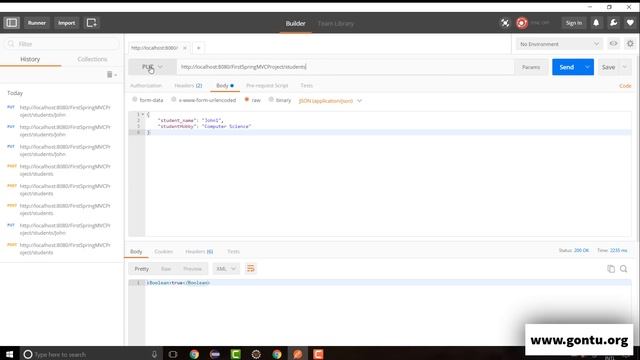 Spring MVC Tutorials 45 - Web Services 15 ( How to build HTTP POST REST APIs... ) смотреть онлайн