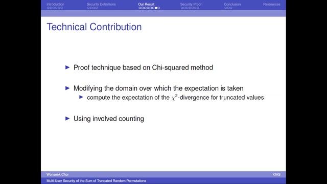 Asiacrypt 2022 Session on symmetric cryptography 2 смотреть онлайн