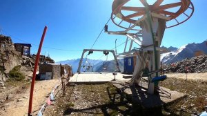 Чегет. Подъем на канатной дороге