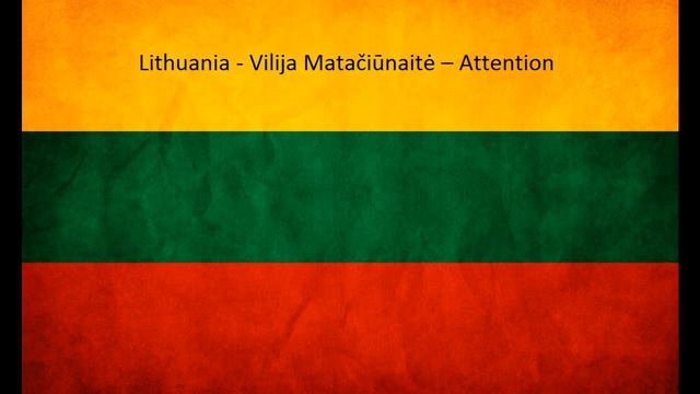 Vilija Matačiūnaitė - Attention (Eurovision 2014) смотреть онлайн